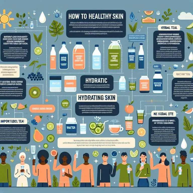 건강한 피부를 위한 수분 관리와 음료 추천